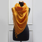 Πασμίνα Μονόχρωμη Αιγαίον Orange